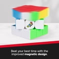 thumbnail image 3 of Rubik’s Cube, 3x3 Magnetic Speed Cube For Super Fast Solves, Problem-Solving Challenging Brain Teaser Fidget Toy for Adults & Kids Ages 8+, 3 of 6