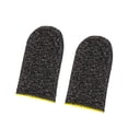 thumbnail image 3 of 2 Pcs Gants d'Écran de Jeu en Nylon Tricoté Gants de Jeu Résistants à la Transpiration Manchons Élastiques pour Manette de Jeu, Rouge, 3 of 9
