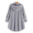 thumbnail image 3 of YOINS Manteaux en Polaire Duveteuse pour Femmes, Cardigan Tunique Pull, 3 of 4