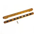 thumbnail image 1 of Hardwood Pool Cue Rack Holds For 8 Cues Wall Mount Space Saving Solution, 1 of 5