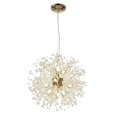 thumbnail image 1 of Crystal Chandelier Ceiling Light Fixture Pendant Lamp for Bedroom White Light, 1 of 7