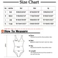 thumbnail image 2 of Cameland Women's Summer Skin-friendly Fashion Solid Color One Shoulder One-Piece Bikini Set, 2 of 5