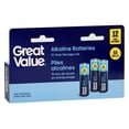 thumbnail image 2 of Great Value AA LR6/1.5 V Alkaline Batteries 12 Pack, 2 of 4