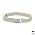 thumbnail image 1 of Ceinture pour Tout-Petits Élastique Ajustable Extensible Ceintures Unisexes Argent Carrée P3R3, 1 of 9
