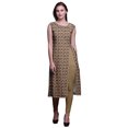 thumbnail image 1 of Bimba Printed Straight Tunic DressesForWomen Sleeveless Side Slit Kurti, 1 of 6