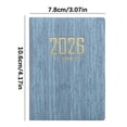 thumbnail image 3 of Wuztai A7 Mini Notebook, Daily Planner Organizer Travel Diary, Compact Portable 64 Sheets Paper Notebook for Office Home Student, 3 of 3