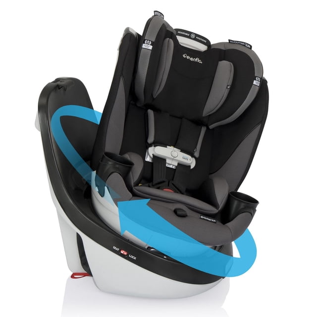 Evenflo Gold Revolve360 Slim 2 in 1 Rotational Convertible Car Seat (4-65 lbs)