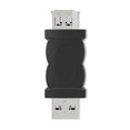 thumbnail image 2 of FireWire Iee 1394 Adaptateur Convertisseur 6 Broches Femelle vers USB 2.0 Type A Mâle Portable, 2 of 8
