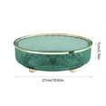 thumbnail image 3 of YIMWNYI Plateau à Fruits Rond Transparent Rotatif pour la Maison, Plateau à Collations en Plastique Transparent, Rangement Empilable Facile à Nettoyer, Multifonctionnel pour Fruits, Desserts, Apéritifs, Présentoir de Table Élégant, 3 of 6