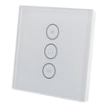 thumbnail image 1 of WiFi Curtain Control, Voice Control Smart Curtain Switch EU Plug 110-240V Support Scene Setting Timing Function  for Tuya for Home Office Apartment White,Black, 1 of 7