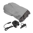 thumbnail image 3 of Matelas Pneumatique Matelas Gonflable Voiture Lit d'Air de Voyage Matelas Gonflable 185x110cm Matelas Gonflable pour VUS Voyage Camping Voiture Lit d'Air Arrière Gris, 3 of 8