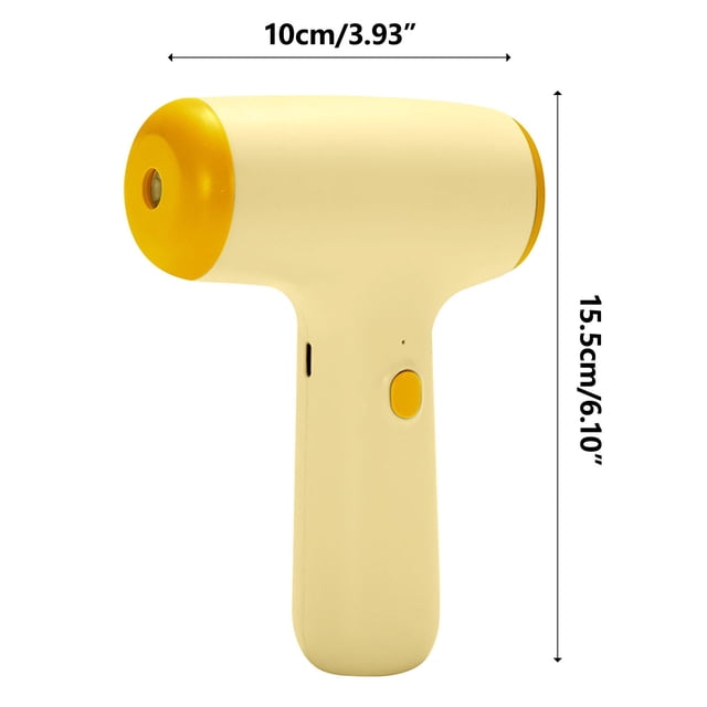 Fouet en Acier Inoxydable Portable Sans Fil à Main, Mélangeur Électrique avec Fouets en Acier Inoxydable 304, Rechargeable par USB, Moteur de 23 W, 10 cm x 15,5 cm