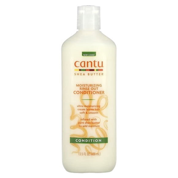Cantu Shea Butter Moisturizing Rinse Out Conditioner 13.5 fl oz