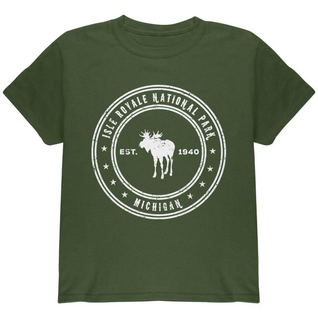 T-shirt Jeunesse Parc National de l'Isle Royale
