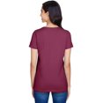 thumbnail image 3 of Champion Womens Short Sleeve Ring Spun T-Shirt, L, True Cardinal, 3 of 3