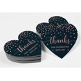 thumbnail image 4 of Inkdotpot Pack Of 100 Thanks For Celebrating With Me Birthday Favor Paper Tags Craft Real Rose Gold Foil Hang Tags, 4 of 6