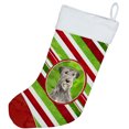 thumbnail image 2 of Carolines Treasures CK4094CS Irish Wolfhound Bas de Noël à Rayures Bonbons, 2 of 2