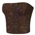 thumbnail image 4 of Tube Tops, Womens Printed Strapless Yoga Exercise Chest Wrap Pullover, 4 of 4