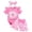 Pink, variant on Zshosam Baby Girl Coming Home Outfit Summer Baby Girl Clothes Infant Summer Outfits Set Ruffle Sleeve Romper and Shorts with Headband Size 9 12 Months,(Pink 9-12 Months)