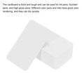 thumbnail image 4 of Unique Bargains 3.5' x 2' Blank Paper Business Cards Small Index Flash Cards Message Note Card, White 300 Pack, 4 of 5