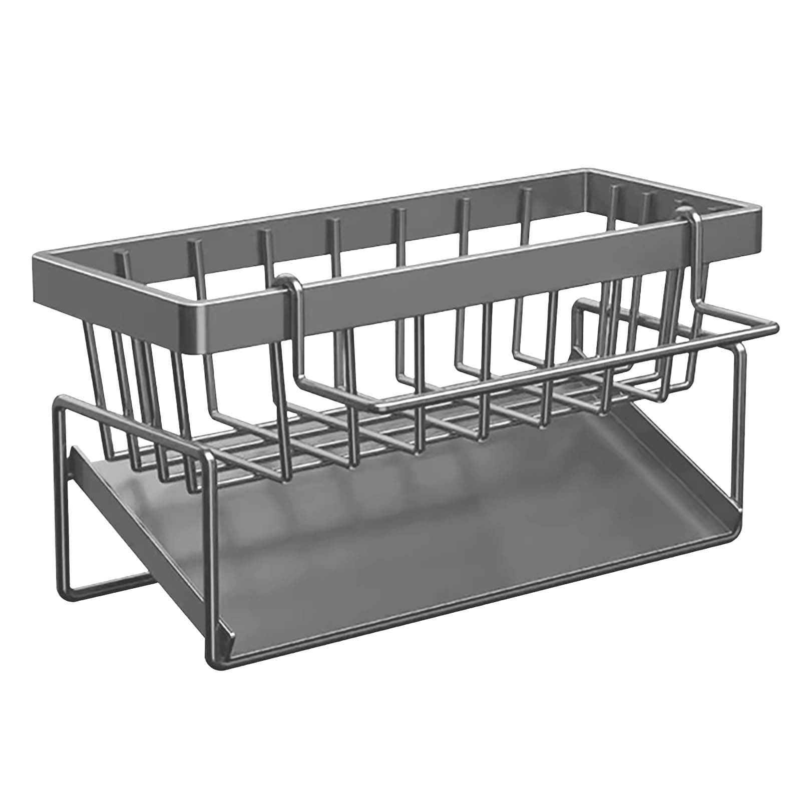 zanvin Kitchen Gadgets Stainless Steel Dish Drying Rack Kitchen Dish Drainer for Vegetables Bowls Plates and Kitchen Utensils,9.1x3.5x4.3Inch