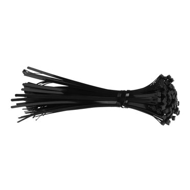 Cable Ties Nylon Cable Ties Multiple Use Wraps Ties Cable Tie Supplies 100Pcs Cable Ties Multiple Use Fastener Thick Thin Nylon Zip Wraps Supplies 8 X 400Black