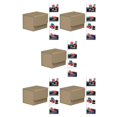 thumbnail image 2 of maskred Stylish and Secure Card Deck Storage Holder Organizer with Magnetic Closure TCG Display Brown 5Set, 2 of 6