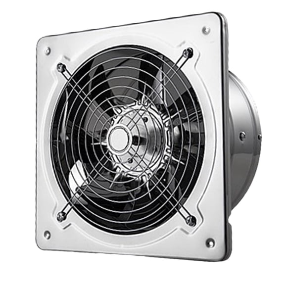 Ventilateurs à Tuyau d'Extraction de Ventilation, Ventilateur Mural 40 W, Métal, Ventilateur de Ventilation 6/7 Po, Ventilateur d'Extraction pour Fenêtre, Garage, Grenier, Toilettes