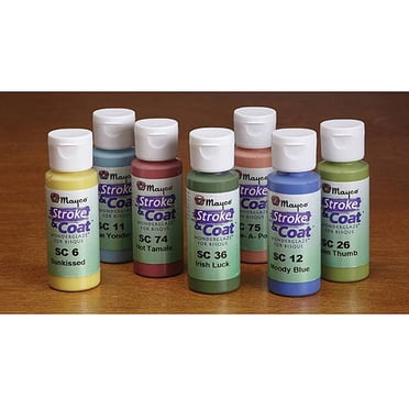 Mayco Stroke & Coat Wonderglaze Glaze Set B, Assorted Colors, Set of 12 Pints - SCKT2P