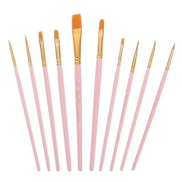 Shisuyan 1 Set Watercolor Painting Brushes Nylon Paintbrushes Professional Paintbrushes