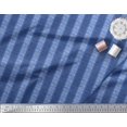 thumbnail image 2 of Soimoi Modal Satin Fabric Stripe Block Fabric Prints by Yard 42 Inch Wide, 2 of 3