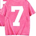 thumbnail image 5 of Pisexur 67 Chandail Col Rond Drôle Six Sept 6 7 Mème Gén Alpha Argot T-Shirt Rose,4TG, 5 of 5