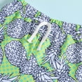 thumbnail image 5 of Sunnyoo Newborn Boys Swim Trunks Pineapple Prints Quick Dry Board Shorts with Compression Liner, 5 of 5