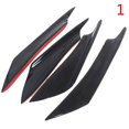 thumbnail image 4 of 4Pcs Carbon Fiber Car Bumper Fin Canard Splitter Diffuser Spoiler Air knife, 4 of 5