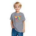 thumbnail image 3 of RXIRUCGD 2025 Vêtements d'Été pour Enfants T-shirt Imprimé Mode Mignon Col Rond Manches Courtes, 3 of 5
