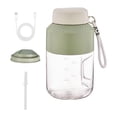 thumbnail image 1 of Siruishop Portable Blender 1000ml Multifunctional for Shakes and Smoothies Travel Home Green Double Lid, 1 of 8
