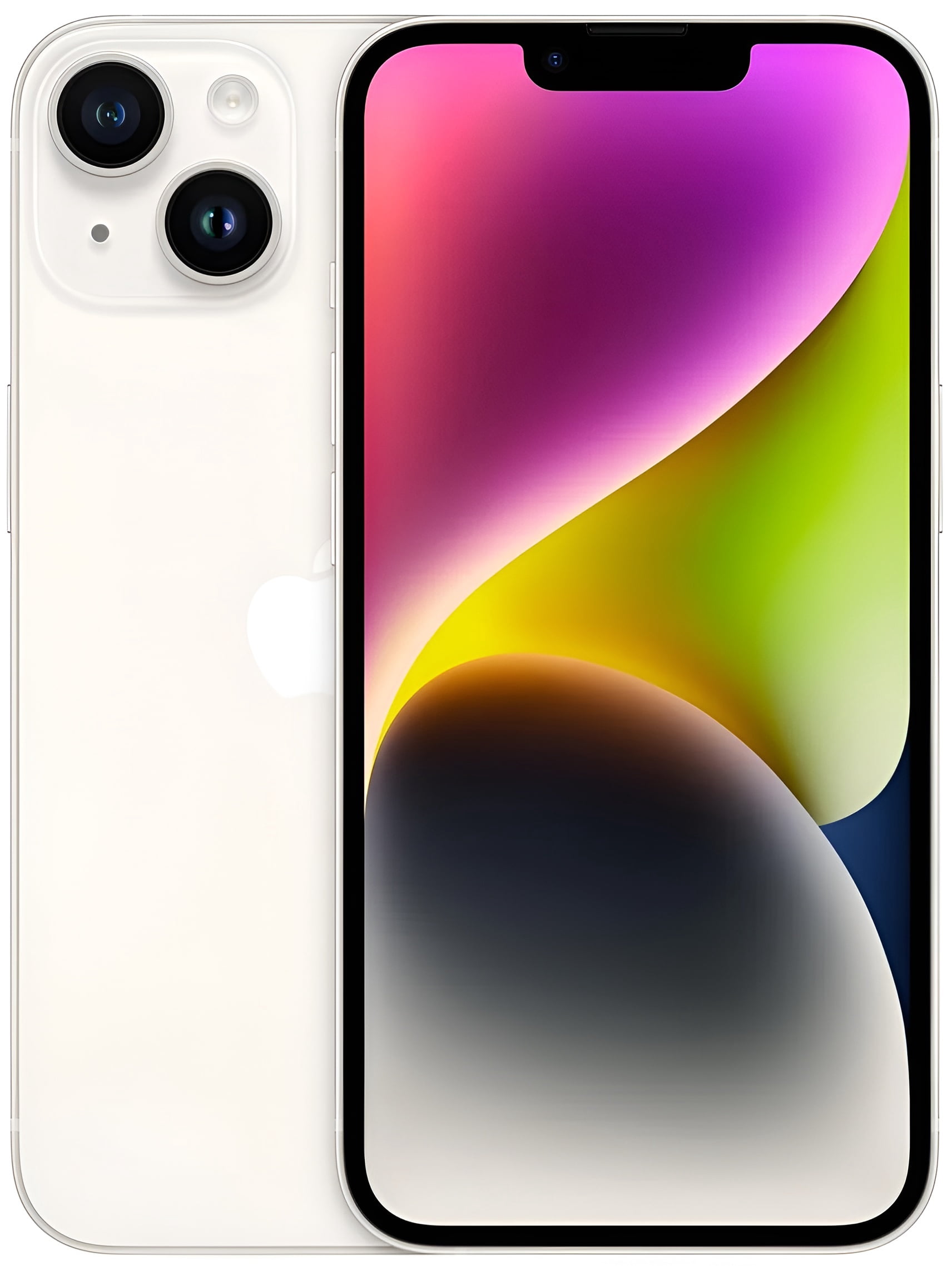 Refurbished Apple iPhone 14 - 128GB – Starlight – 12MP Dual Rear