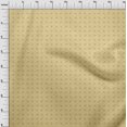 thumbnail image 4 of oneOone Tissu Popeline de Coton Jaune Rétro Tissu Imprimé au Mètre 42 Pouces de Large, 4 of 5