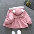 thumbnail image 4 of RXIRUCGD Children's Clothing Children's Spring Coats Small And Medium-sized Children's Spring Coats( Pink, Size:10 Years ), 4 of 4