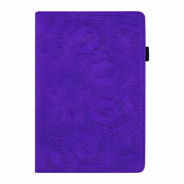 Funda For Honor Pad X8 Lite Case 10.1 AGM3-W09HN Tree Embossed Stand Back Shell for Honor Pad X8 Lite X8 Cover Tablet Case Purple-Flower Honor Pad X8 Lite