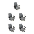 thumbnail image 2 of Maytalsory 1/2/3/5 2pack/lot Protective Effect Chair Covers Preserve Chair S Beauty Dustproof gray 5PCS, 2 of 6