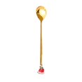 thumbnail image 3 of XZNGL Home Christmas Decorations Metal Coffee Fork Stirring Spoon Christmas Table Decorations New Year, 3 of 8