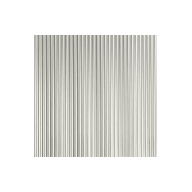 Fasade 12" x 12" Brushed Aluminum Wall Panel Sample