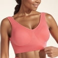 thumbnail image 1 of Yoga Bra Seamless MID Solid Color Sportswear for Women with Removable Pads and Comfortable Support for, 1 of 4
