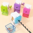 thumbnail image 4 of 1 Pcs Pencil Knife Tools Delicate Cartoon Animal Pattern Hand Pencil Sharpener Student Supplies Children Gift Pink, 4 of 5