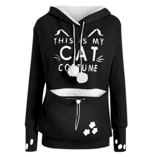 Blouse de Maternité - Chandail à Capuchon d'Automne et d'Hiver au Design Confortable et Stylé pour Toutes les Occasions, Poche Spacieuse pour une Utilisation Pratique et Polyvalente