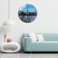 thumbnail image 2 of Abbracc Round Wall Clock, Battery Operated, 12 Inches Silent Wall Clocks for Living Room/Bedroom/Kitchen, Large Digital Display, Decorative Wall Clock, 2 of 8