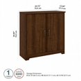 thumbnail image 3 of Bush Furniture Cabot Petit Meuble d'Entrée en Noyer Moderne - Bois Manufacturé, 3 of 6