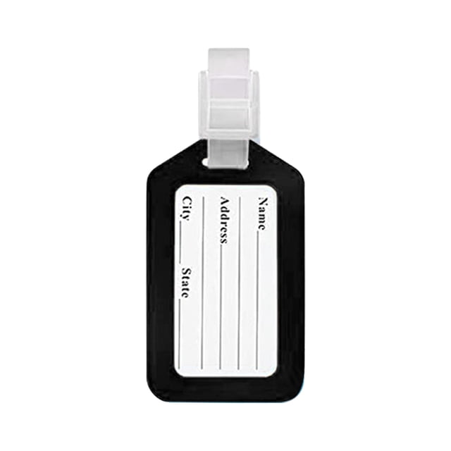 Travel Accessories Luggage Identifiers with Lanyard for Suitcases - 34x19 Inches ID Labels for