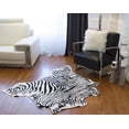 thumbnail image 2 of H-Luxe Faux Hide Animal Print Rug, 2 of 3